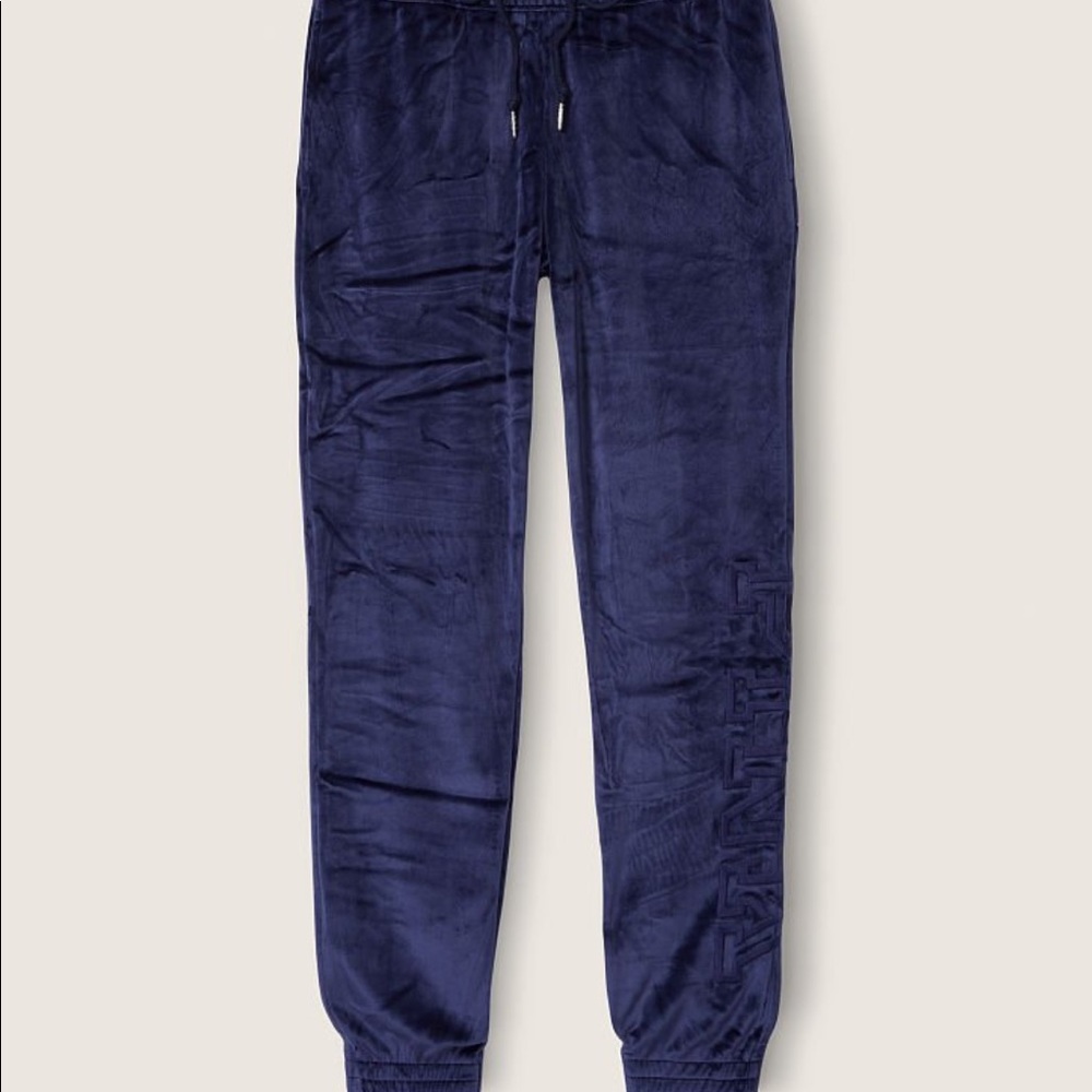 Victoria’s Secret PINK lounge velour skinny joggers